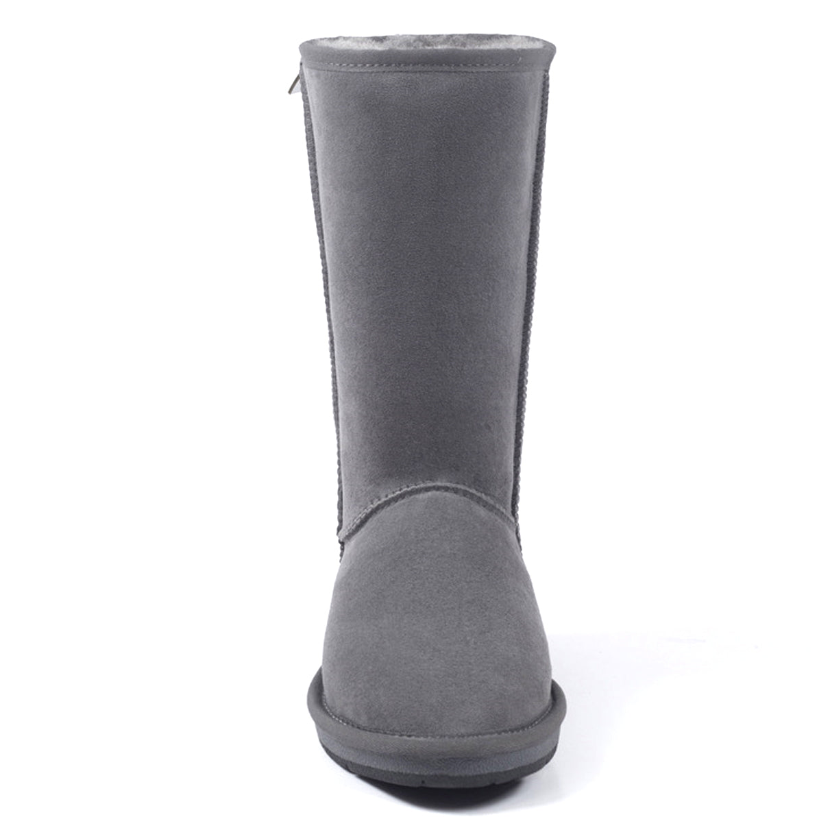 Auzland premium tall classic grey UGG boots for women, featuring cosy shearling lining and durable suede exterior.