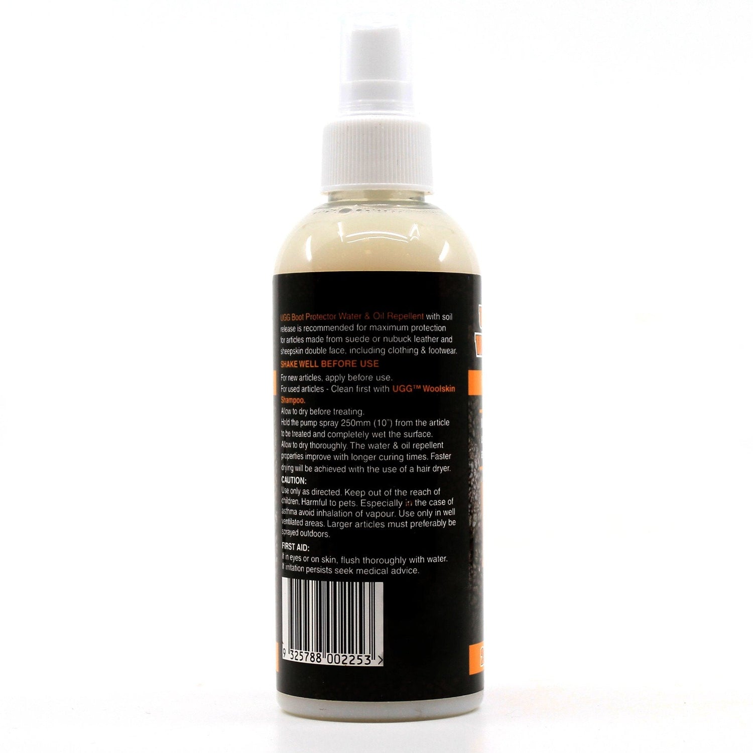 200ml UGG Protector Stain Repellent spray by Tantech, designed to protect UGG footwear from stains and water damage.