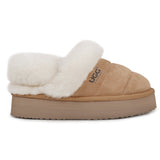 Auzland UGG Platform 3-in-1 puffer strap slippers for women, featuring a cosy puffer design, platform sole, and slip-on style.