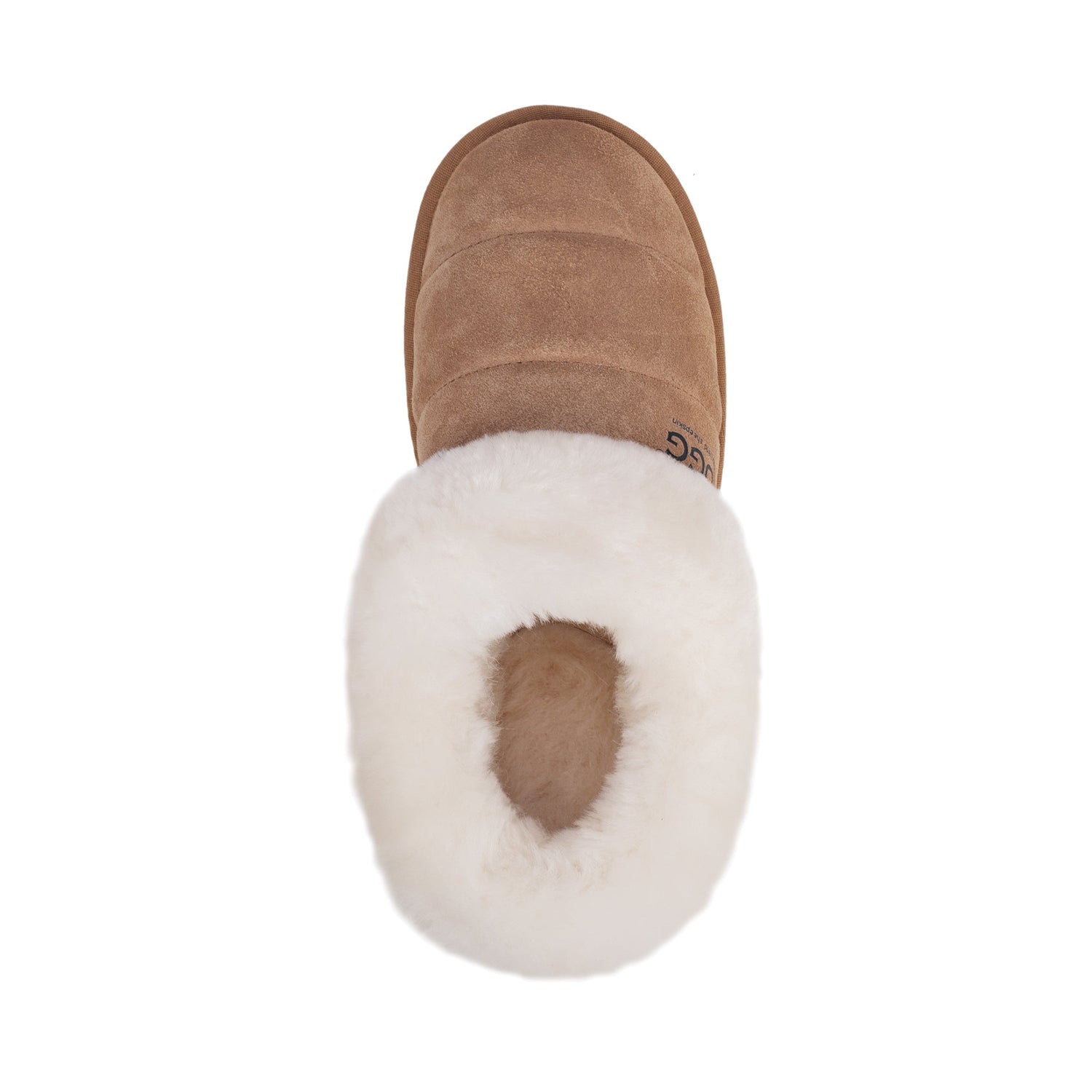 Auzland UGG platform ankle puffer slippers for women, featuring a cosy padded design and casual slip-on style.