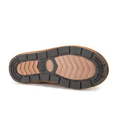 Auzland premium mini classic Australian-made UGG boots in chestnut leather for women, showcasing cosy footwear style.