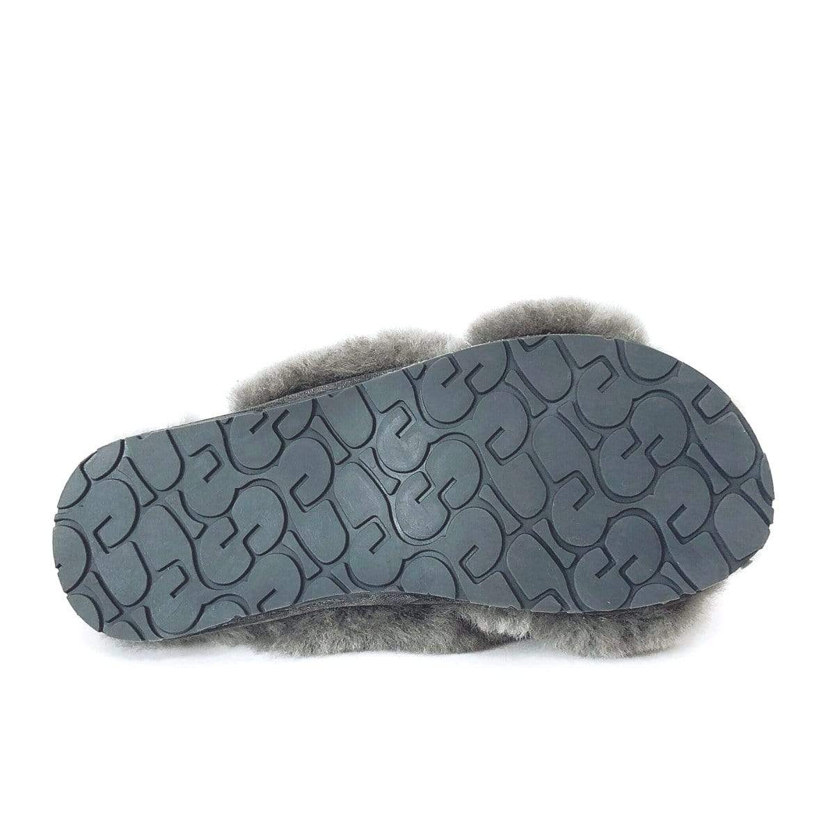 Auzland UGG Cross Fluff Scuff slippers for women featuring soft, fluffy interior and cosy slip-on design.