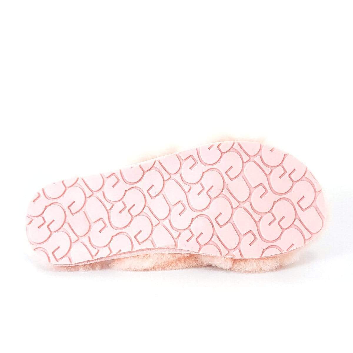 Auzland UGG Cross Fluff Scuff slippers for women, plush slide slippers with soft, fluffy interior and stylish design.