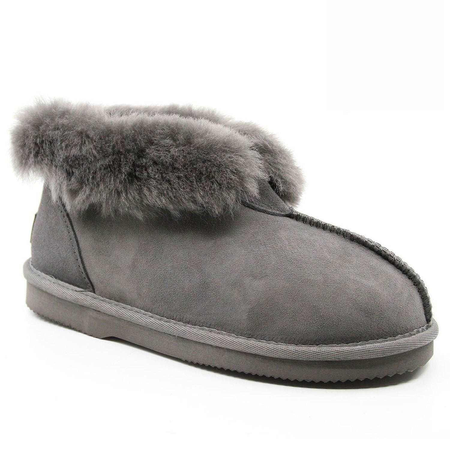 Australian-made UGG ankle slippers for women by Auzland, featuring soft material and cosy design for comfortable indoor wear.