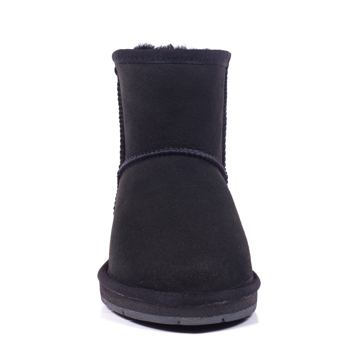 A pair of Auzland Premium Mini Classic UGG Boots for women, shown in soft suede with plush sheepskin lining.