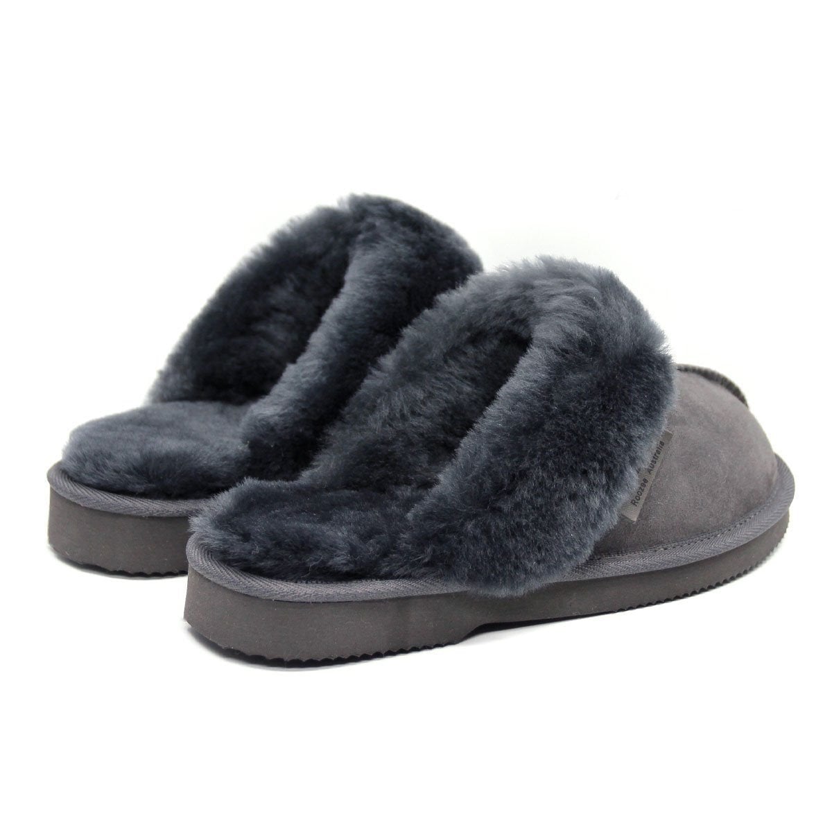 Australian-made Auzland women’s UGG slippers with plush scuff design, featuring soft lining and durable sole for cosy indoor wear.