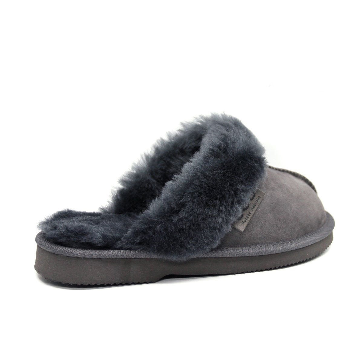 Auzland Premium Women UGG Slippers Rozee in soft pink, Australian-made with plush sheepskin lining and slip-on design.