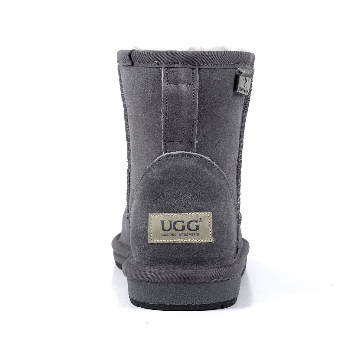 Auzland premium suede mini classic UGG boots for women with cosy sheepskin lining and a stylish ankle-high silhouette.