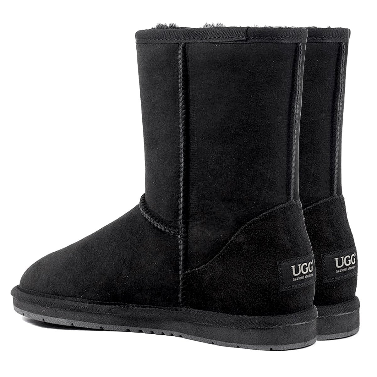 Auzland premium suede short classic UGG boots for women, featuring a sleek design and soft suede material perfect for casual wear.