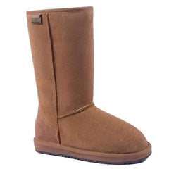 A pair of Auzland premium tall classic UGG boots in chestnut color, showcasing the cosy, knee-high design for women and men.